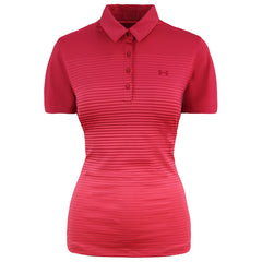 Under Armour HeatGear Zinger Womens Pink Golf Polo Shirt