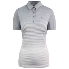 Under Armour HeatGear Zinger Womens Grey Golf Polo Shirt