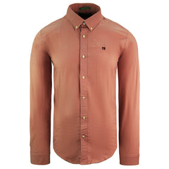Scotch & Soda Logo Mens Peach Shirt