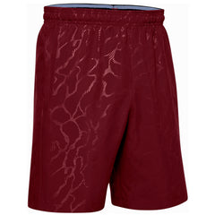 Under Armour Logo Mens Burgundy Shorts