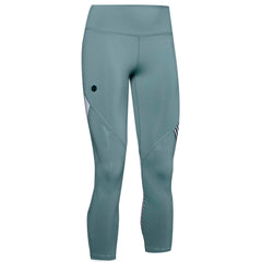 Under Armour Rush Embossed Womens Blue Leggings