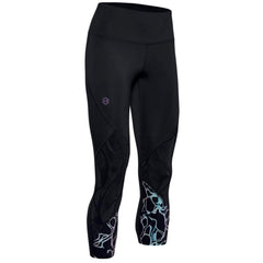 Under Armour Rush Wild Iridescent Womens Black Leggings