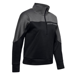 Under Armour Recover Knit Womens Black/Grey Track Jacket