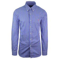 Ralph Lauren Plain Mens Blue Shirt