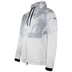 Under Armour Logo Mens White Windbreaker Jacket