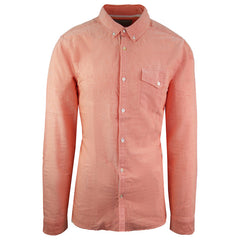 Scotch & Soda Regular Fit Mens Peach Shirt