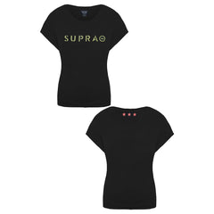 Supra Logo Womens Black T-Shirt