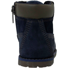 Timberland Pokey Pin 6inch Kids Navy Chukka Boots