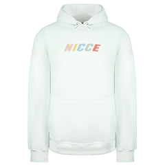 Nicce Myriad Mens White Hoodie