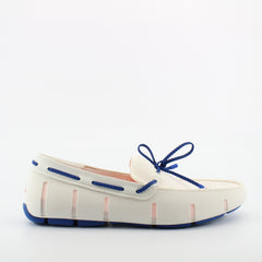 Swims Braided Mens White Loafers