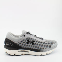 Under Armour Charged Intake 3 Mens Grey Trainers