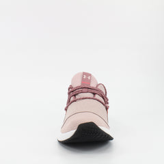 Under Armour Charged Breathe Womens Pink Running Shoes