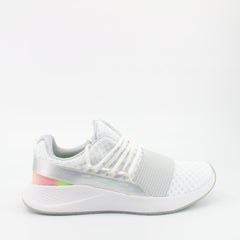 Under Armour Charged Breathe IRD Womens White Running Shoes