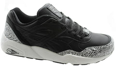 Puma R698 Snow Splatter Pack Mens Black Trainers