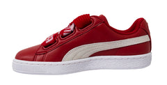 Puma Basket Heart DE Womens Red Trainers
