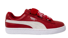 Puma Basket Heart DE Womens Red Trainers