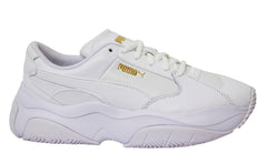 Puma Storm.Y Womens White Trainers