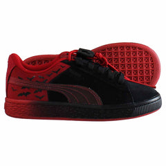 Puma x Batman Kids Black/Red Trainers