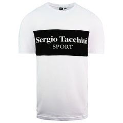 Sergio Tacchini Daniken Mens White T-Shirt