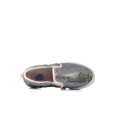 Vans Asher Glitter Womens Gold Plimsolls