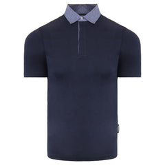 Emporio Armani Mens Navy Polo Shirt