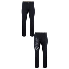 Emporio Armani Regular Fit Mens Black Jeans