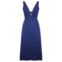 Armani Exchange Womens Navy Long Dress