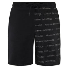 Armani Exchange Mens Black/Grey Shorts