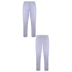 Armani Jeans Slim Fit Mens White/Blue Trousers
