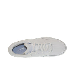 Nike Musique VII Lace Up White Smooth Leather Womens Trainers 407871 102