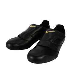 Nike Roubaix II V Strap Up Black Smooth Leather Womens Trainers 429884 001