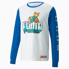 Puma x 2K Mens White/Blue Top