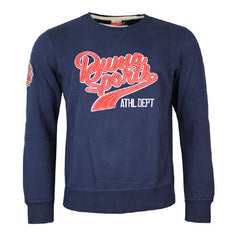 Puma Varsity Graphic Mens Blue Sweater