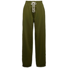 Puma x Rihanna Fenty Front Lacing Womens Green Bottoms