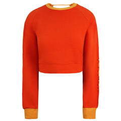 Puma x Rihanna Fenty Laced Womens Orange Sweater