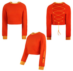 Puma x Rihanna Fenty Laced Womens Orange Sweater