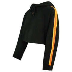 Puma x Rihanna Fenty Womens Black Cropped Hoodie