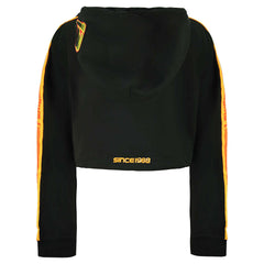 Puma x Rihanna Fenty Womens Black Cropped Hoodie