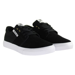 Supra Stacks Vulc II Kids Black Trainers