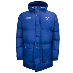 Puma x TYAKASHA Mens Blue Padded Coat