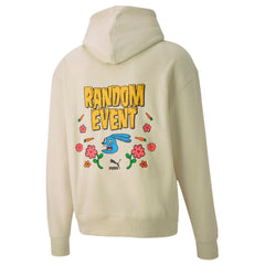 Puma x Randomevent Logo Mens Cream Hoodie