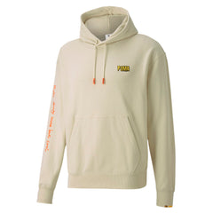 Puma x Randomevent Logo Mens Cream Hoodie