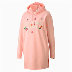 Puma x Randomevent Womens Pink Jumper Dress