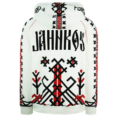 Puma x Jahnkoy Graphic Mens White Hoodie