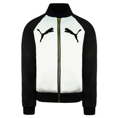 Puma x Balmain Mens Multicolour Reversible Bomber Jacket
