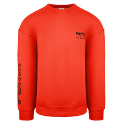 Puma x Mr Doodle Mens Red Sweatshirt