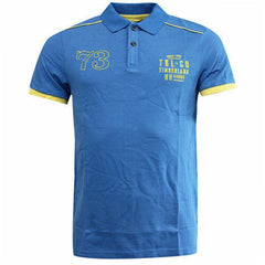 Timberland Graphic Mens Blue Polo Shirt