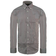Eden Park Paris Striped Mens Oxford Shirt