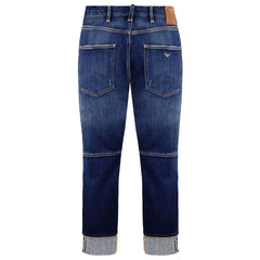 Armani Jeans Loose Fit Mens Navy Denim