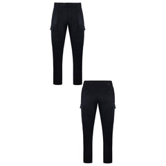 Armani Exchange Mens Black Trousers
